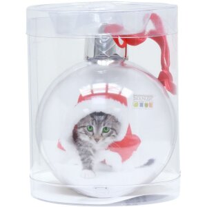 Palla di Natale Deknudt Photo S66FJ1 trasparente 7,6 x7,6 cm