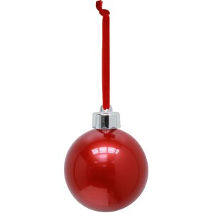 Palla di Natale Deknudt Photo S66FJ4 rosso 7,6 x7,6 cm