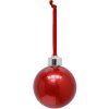 Palla di Natale Deknudt Photo S66FJ4 rosso 7,6 x7,6 cm