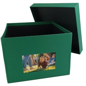 HNFD XL Photo Box Kandra 700 foto 15x20 cm abete verde a coste