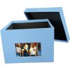 HNFD XL Photo Box Kandra 700 foto 15x20 cm blu scuro a coste