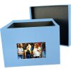 HNFD XL Photo Box Kandra 700 foto 15x20 cm blu scuro a coste