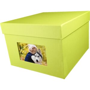 HNFD XL Photo Box Kandra 700 foto 15x20 cm maggio verde a...
