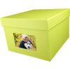 HNFD XL Photo Box Kandra 700 foto 15x20 cm maggio verde a righe