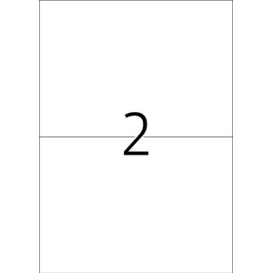 Etichette HERMA a getto dinchiostro resistenti alle intemperie A4, 210,0 x 148,0 mm, bianco, adesivo permanente