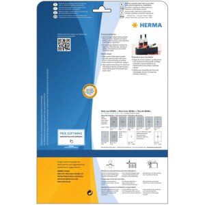 Etichette per bottiglie HERMA A4, 90 x 120 mm carta lucida bianca adesivo permanente