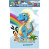 HERMA Album di figurine per bambini, A5, "Dinos" (16 pagine, vuoto)