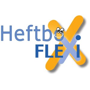 Cartella HERMA Flexi traslucida, blu scuro 260x345x70 mm