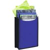 Cartella HERMA Flexi traslucida, blu scuro 260x345x70 mm