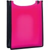 Cartella HERMA Flexi rosa traslucida 260x345x70 mm