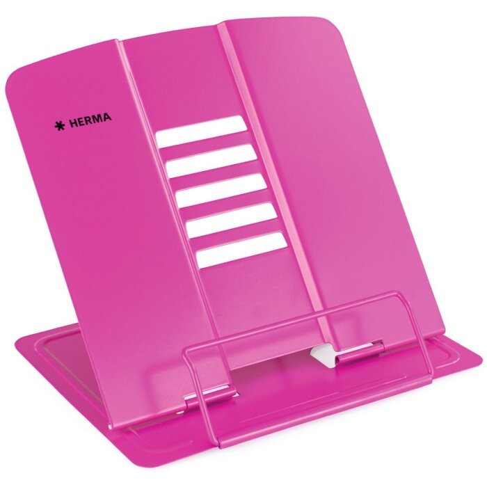 Supporto di lettura HERMA rosa 198x190x157 mm