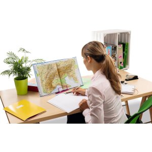Supporto di lettura HERMA rosa 198x190x157 mm
