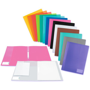 HERMA raccoglitore a fogli mobili PP rosa DIN A4 240x310 mm