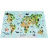 Blocco da tavolo HERMA 550 x 350 mm, mappa del mondo