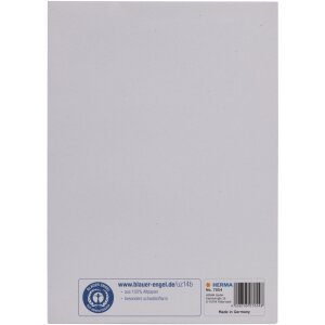 HERMA carta protettiva per libretti A5 bianco