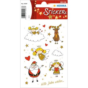 Adesivo HERMA Angelo Adele Adesivo di Natale