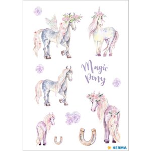 Pony magico con adesivo HERMA