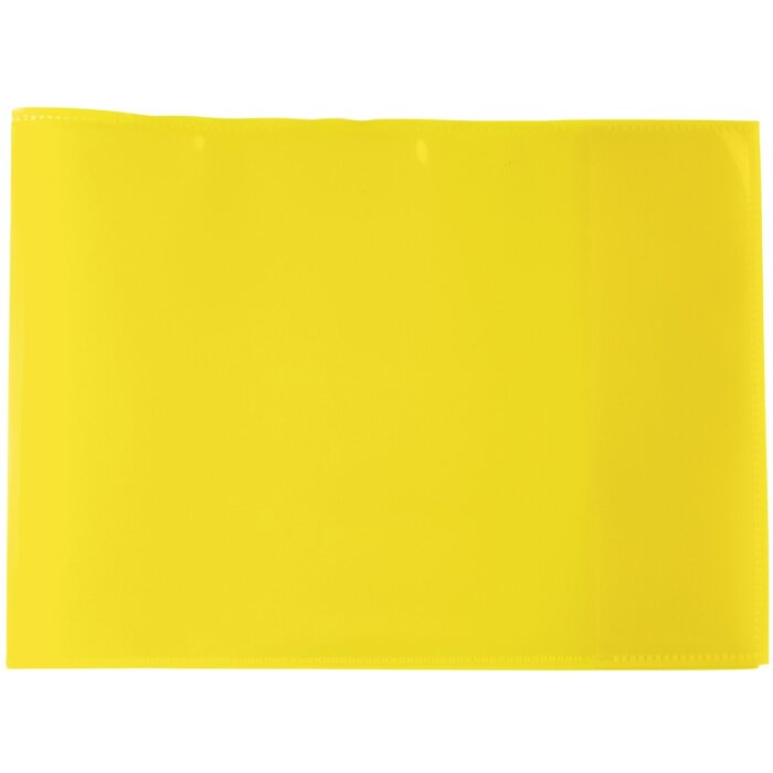HERMA Copertina trasparente PLUS A5 landscape giallo
