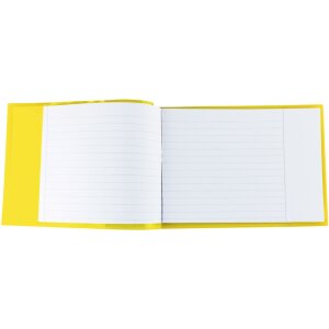 HERMA Copertina trasparente PLUS A5 landscape giallo