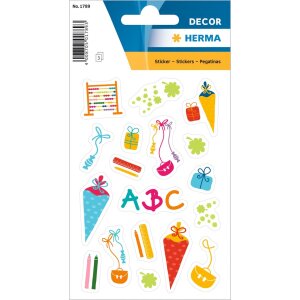 cono scuola adesivo herma