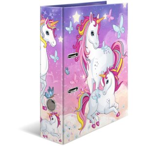 Cartella HERMA motivo A4 - unicorno