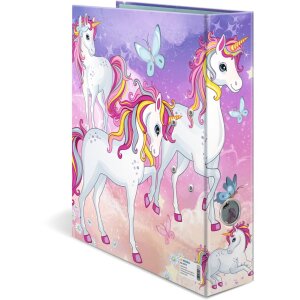 Cartella HERMA motivo A4 - unicorno
