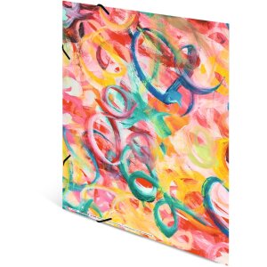Cartella HERMA in cartone A3 - pittura