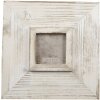 Portafoto in legno Clayre e Eef 2f0846 bianco 9x9 cm