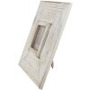 Portafoto in legno Clayre e Eef 2f0846 bianco 9x9 cm