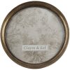 Portafoto Clayre & Eef 2F0851 marrone Ø 27x3 cm - Ø 22 cm