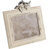 Portafoto Clayre & Eef 2F0879 bianco 24x5x24 cm - 13x18 cm