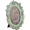 Clayre & Eef Portafoto barocco 2F0883 turchese 19x2x25 cm - 12x16 cm