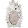 Portafoto Clayre & Eef 2F0890 bianco 14x3x23 cm - 9x13 cm