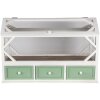 Clayre & Eef 5H0471 Decorazione Serra 76x33x51 cm Bianco