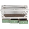 Clayre & Eef 5H0471 Decorazione Serra 76x33x51 cm Bianco