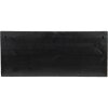 Clayre & Eef 5H0518 Scaffale a muro 60x13x28 cm Armadio portaoggetti nero