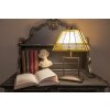 LumiLamp 5LL-6128 Lampada da tavolo Tiffany 28x20x44 cm E27-max 1x60W Beige