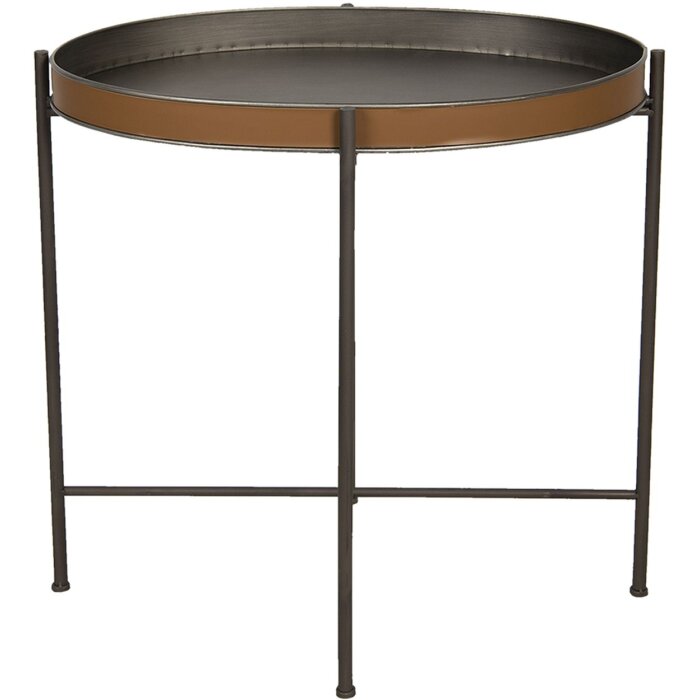 Clayre & Eef 5Y0818 Tavolino marrone 69x47x66 cm