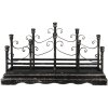 Clayre & Eef 5Y0952 Candeliere nero 79x18x46 cm