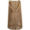 Clayre & Eef 64845 Lanterna marrone Ø 22x40 cm