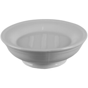 Clayre & Eef 64935 Portasapone bianco Ø 14x5 cm