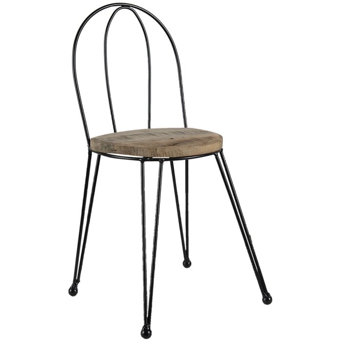 Clayre & Eef 64942 Tavolo per piante marrone 23x22x45 cm