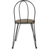 Clayre & Eef 64942 Tavolo per piante marrone 23x22x45 cm