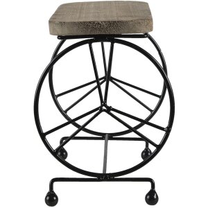 Clayre & Eef 64945 Fioriera da tavolo marrone 26x16x22 cm