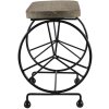 Clayre & Eef 64945 Fioriera da tavolo marrone 26x16x22 cm
