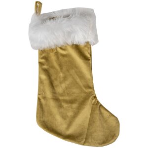 Clayre & Eef 64957 Calza di Natale marrone 30x1x45 cm