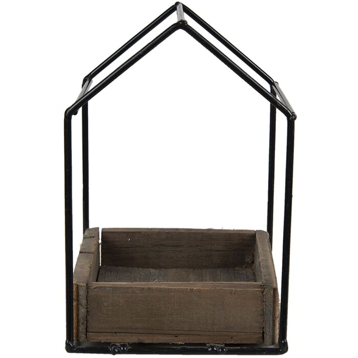 Clayre & Eef 64967 Portapiante marrone 15x15x23 cm