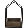 Clayre & Eef 64967 Portapiante marrone 15x15x23 cm