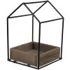 Clayre & Eef 64967 Portapiante marrone 15x15x23 cm