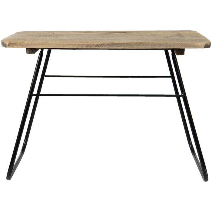 Clayre & Eef 64968 Tavolo per piante marrone 46x26x33 cm